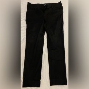 Banana Republic Black Jackson Fit Full Length Pant size 8